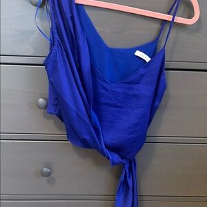 Lush cobalt blue top